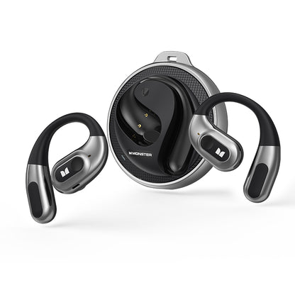 Handsfree Bluetooth Monster AC330 AI Preklad, TWS, Čierna