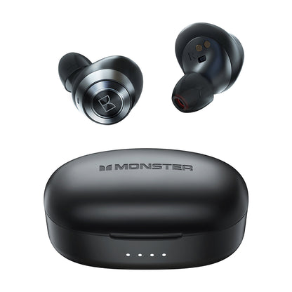 Handsfree Bluetooth Monster Achieve 100 AirLinks, TWS, Čierna