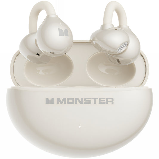 Handsfree Bluetooth Monster AirClip AC200, TWS, Svetlo krémová