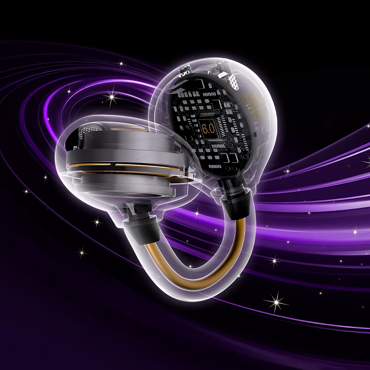 Handsfree Bluetooth Monster AirClip AC200, TWS, Čierna