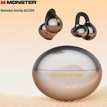 Handsfree Bluetooth Monster AirClip AC200, TWS, Čierna