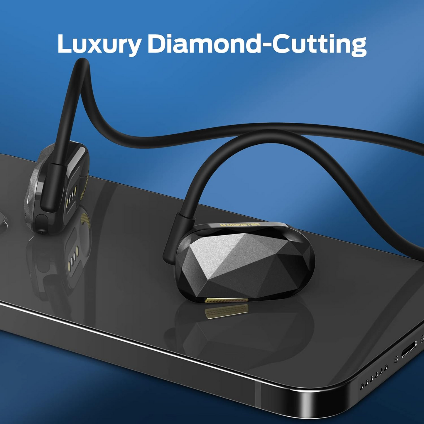 Handsfree Bluetooth Monster Aria Free, A2DP, Čierna