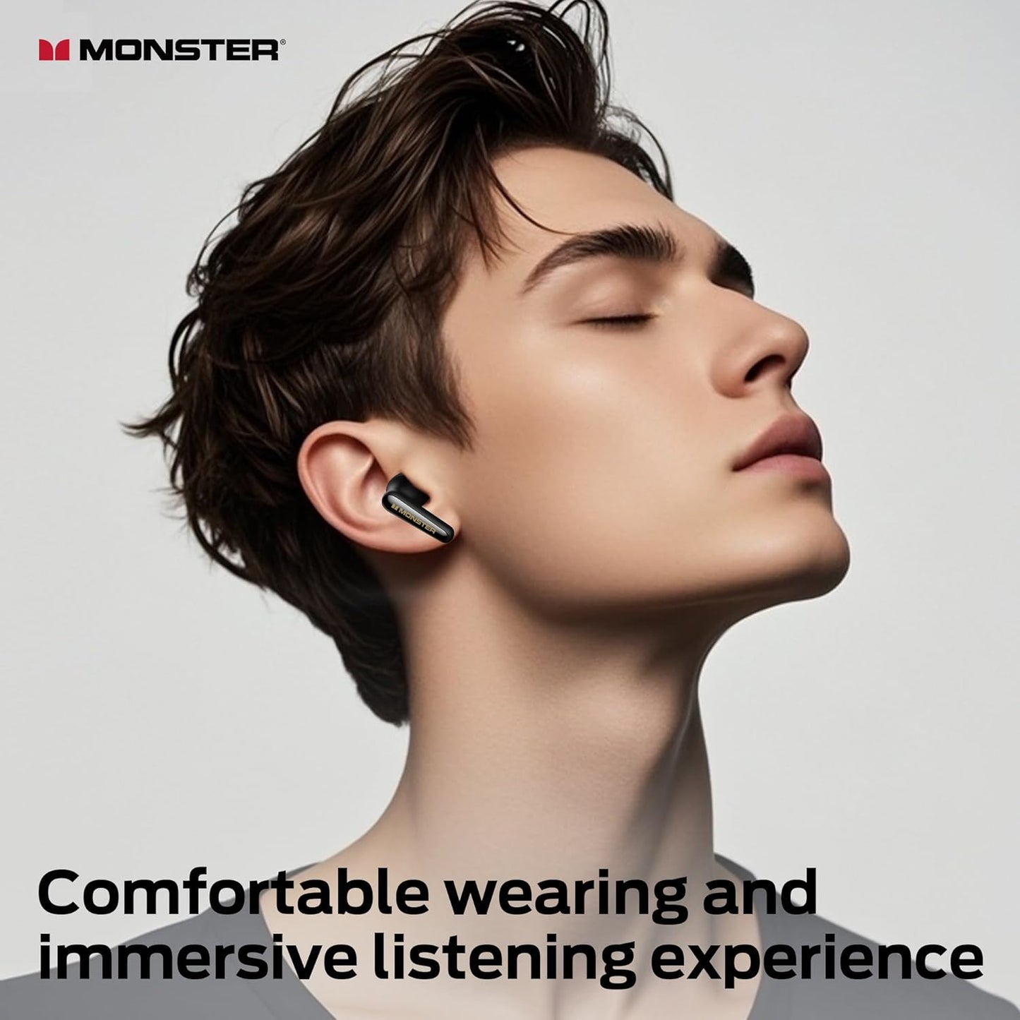 Handsfree Bluetooth Monster Clarity 200, TWS, ANC, Čierna