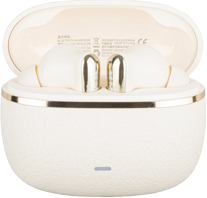 Handsfree Bluetooth Monster Clarity 200, TWS, ANC, Svetlo krémová