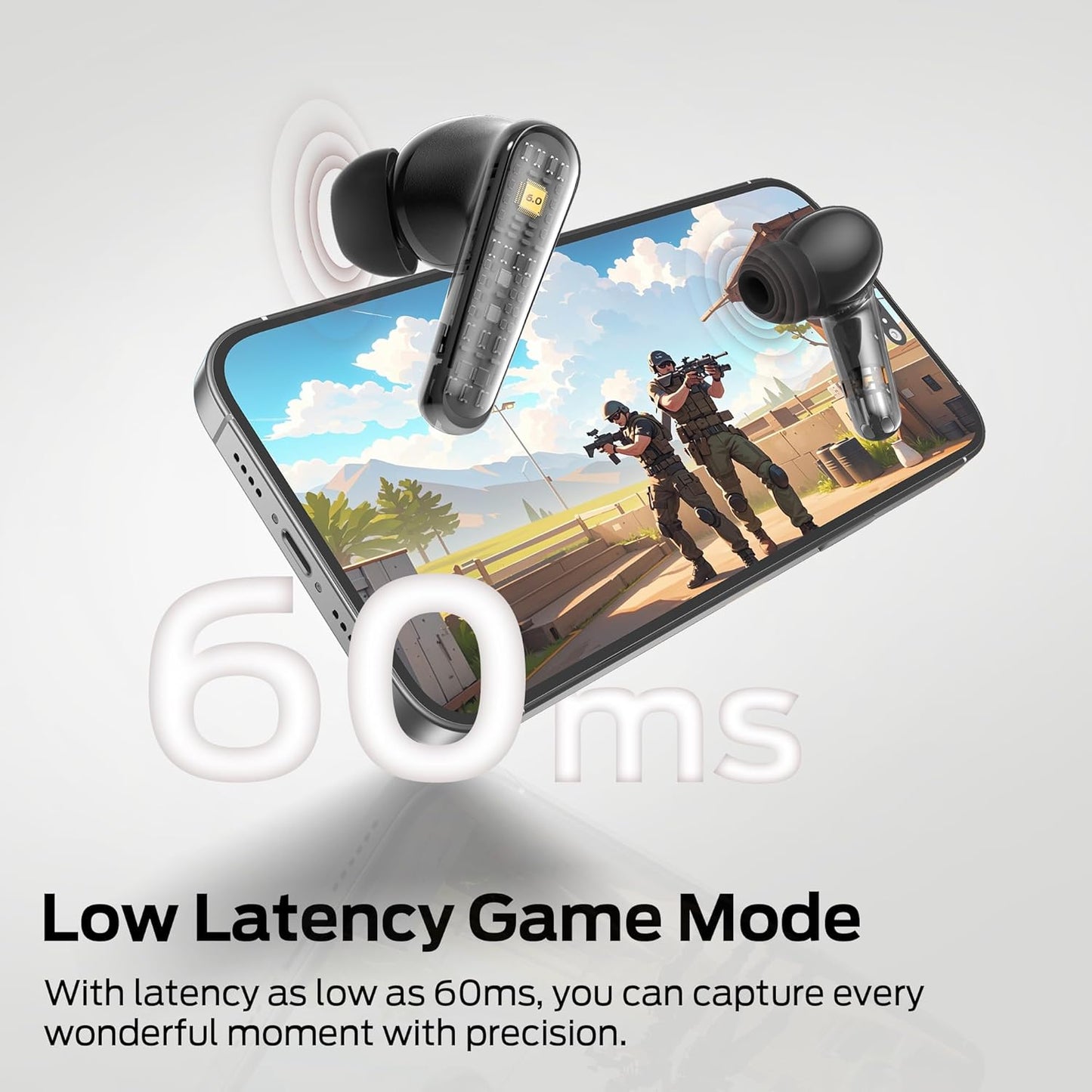 Handsfree Bluetooth Monster Clarity 200, TWS, ANC, Čierna