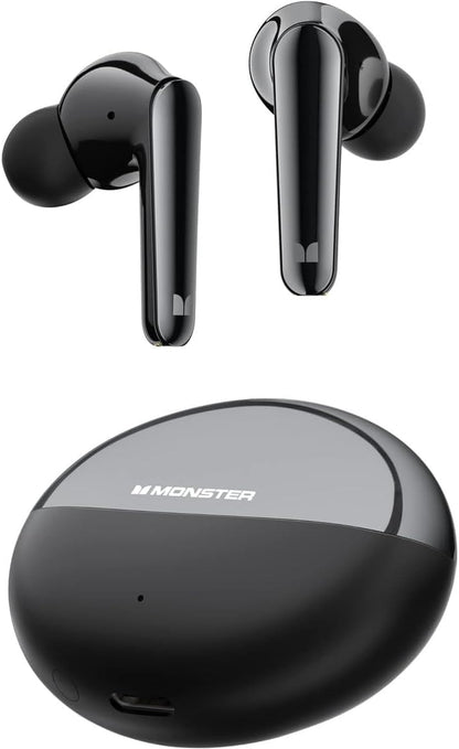 Bluetooth handsfree Monster N-Lite 203 AirLinks, TWS, čierna