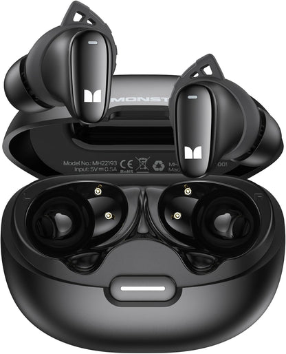 Handsfree Bluetooth Monster N-Lite 206, TWS, Čierna