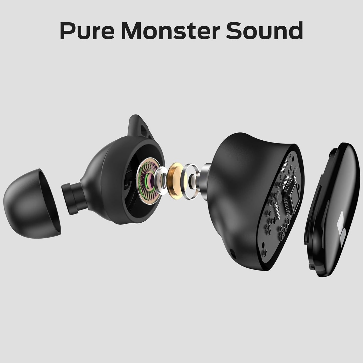 Handsfree Bluetooth Monster N-Lite 206, TWS, Čierna