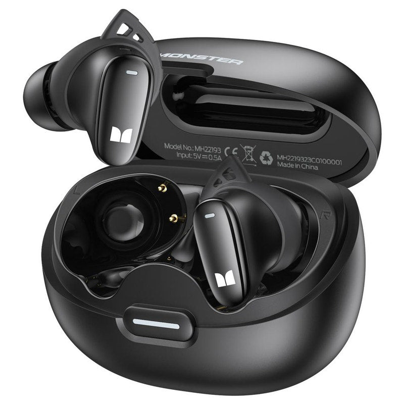 Handsfree Bluetooth Monster N-Lite 206, TWS, Čierna