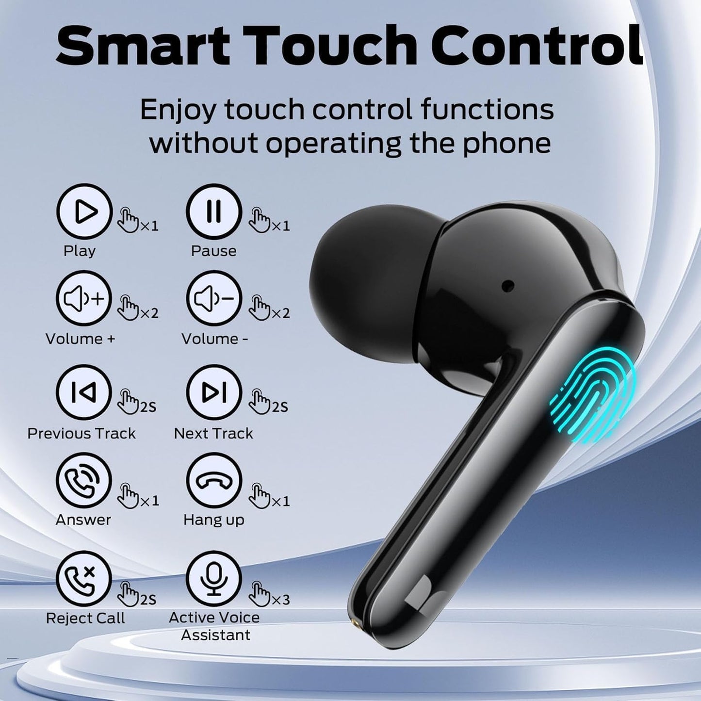 Bluetooth handsfree Monster N-Lite 203 AirLinks, TWS, čierna