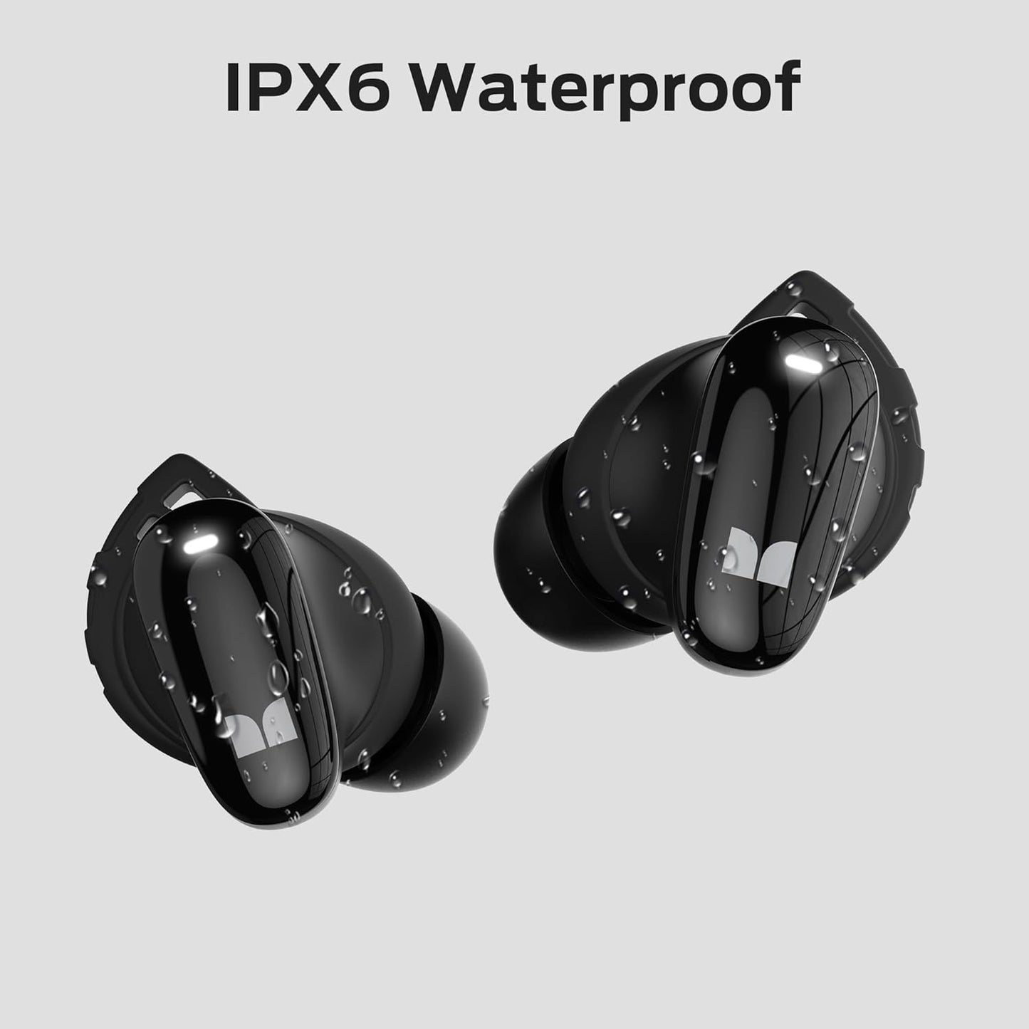 Handsfree Bluetooth Monster N-Lite 206, TWS, Čierna