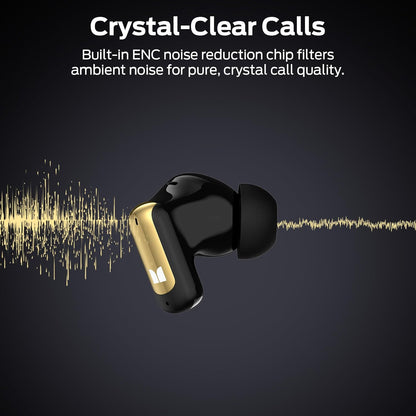 Handsfree Bluetooth Monster N-Lite 217, TWS, Čierna