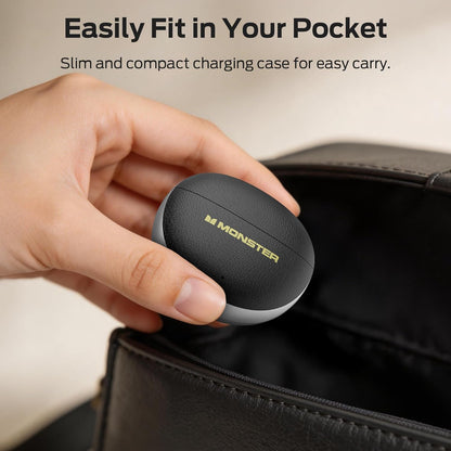 Bluetooth Handsfree Monster N-Lite 310, TWS, Black
