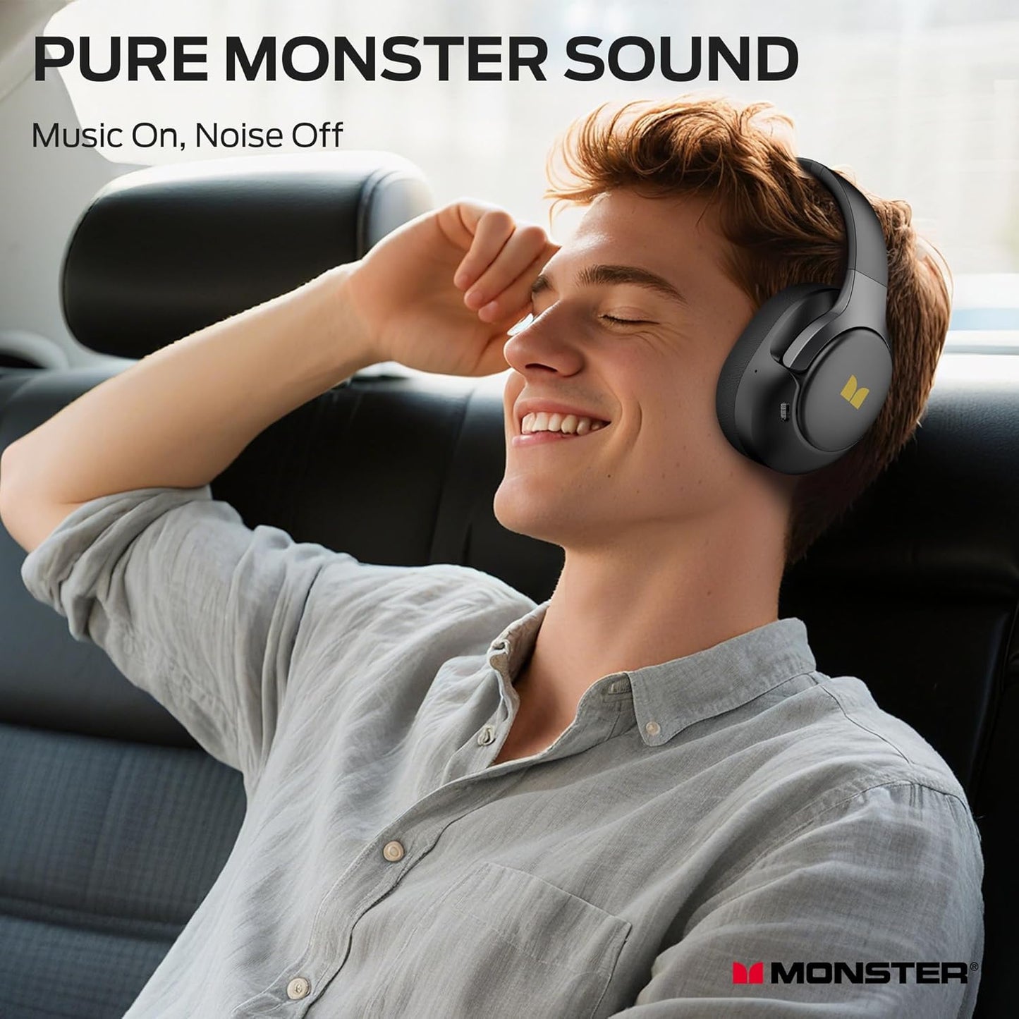 Handsfree Bluetooth Monster Persona 5th, MultiPoint, A2DP, ANC, Čierna