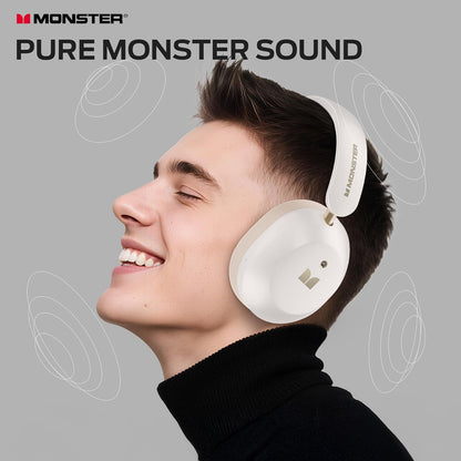 Handsfree Bluetooth Monster Persona 6th, MultiPoint, A2DP, ANC, Biela