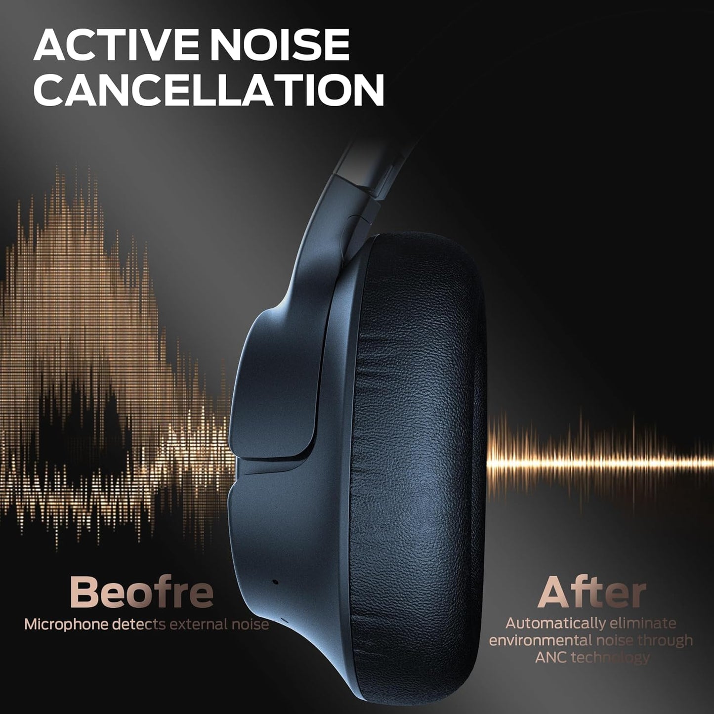 Handsfree Bluetooth Monster Persona SE, A2DP, ANC, Modrá
