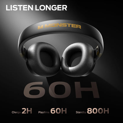 Handsfree Bluetooth Monster Persona SE, A2DP, ANC, Čierna
