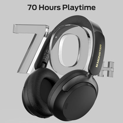 Handsfree Bluetooth Monster Persona 3rd, MultiPoint, A2DP, ANC, Čierna