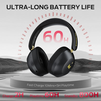 Handsfree Bluetooth Monster Persona 6th, MultiPoint, A2DP, ANC, Čierna