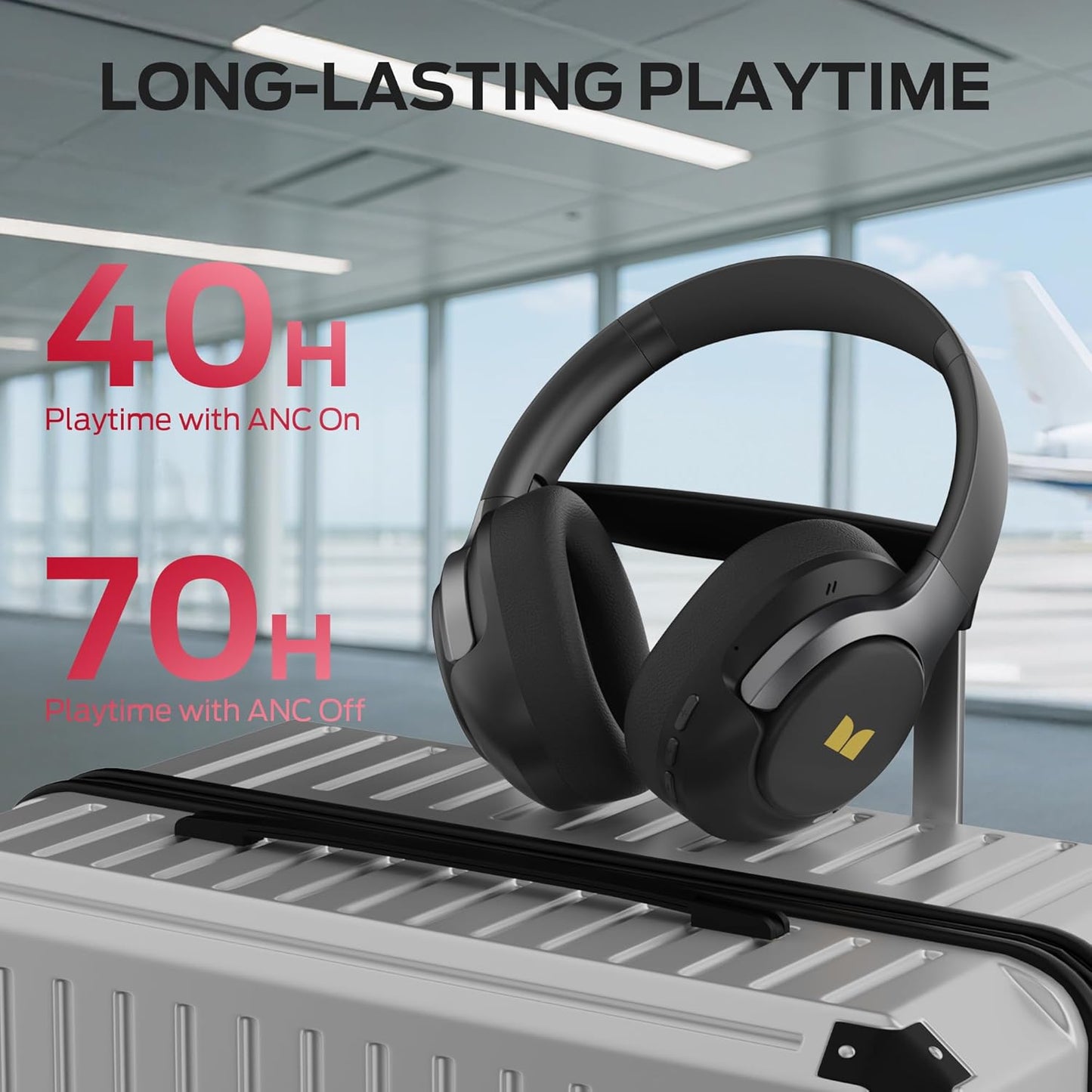 Handsfree Bluetooth Monster Persona 5th, MultiPoint, A2DP, ANC, Čierna