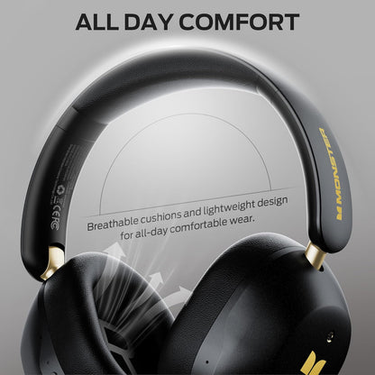 Handsfree Bluetooth Monster Persona 6th, MultiPoint, A2DP, ANC, Čierna