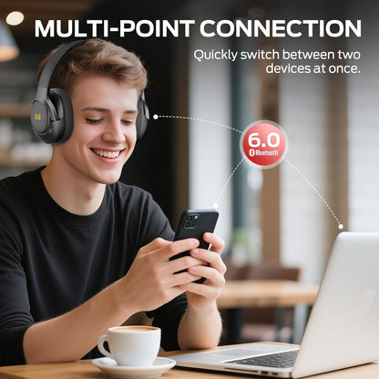Handsfree Bluetooth Monster Persona 5th, MultiPoint, A2DP, ANC, Čierna