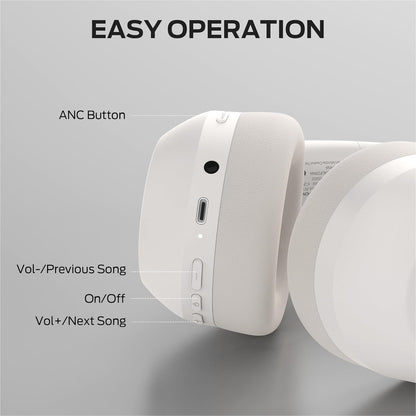 Handsfree Bluetooth Monster Persona 6th, MultiPoint, A2DP, ANC, Biela