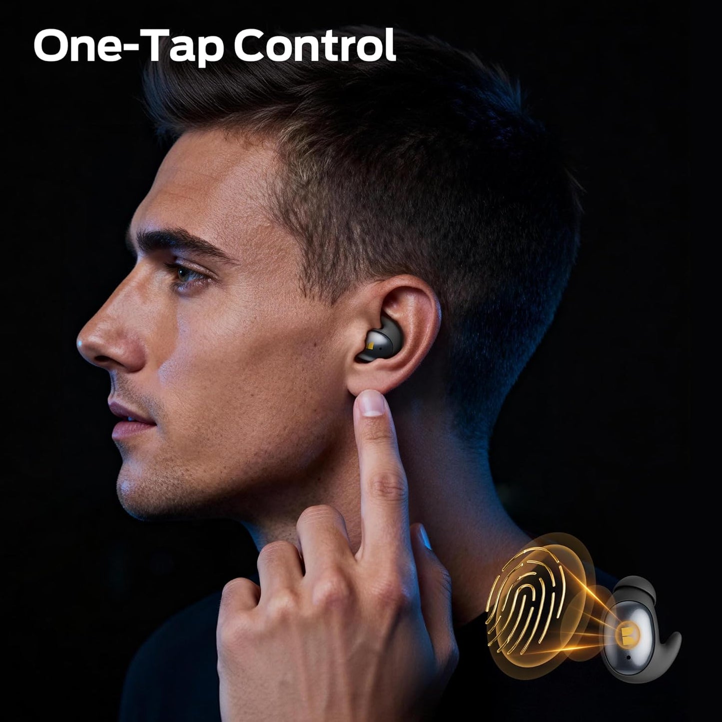Handsfree Bluetooth Monster Sleep Ear100, TWS, Čierna