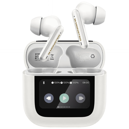 Handsfree Bluetooth Monster TH300, TWS, Biela