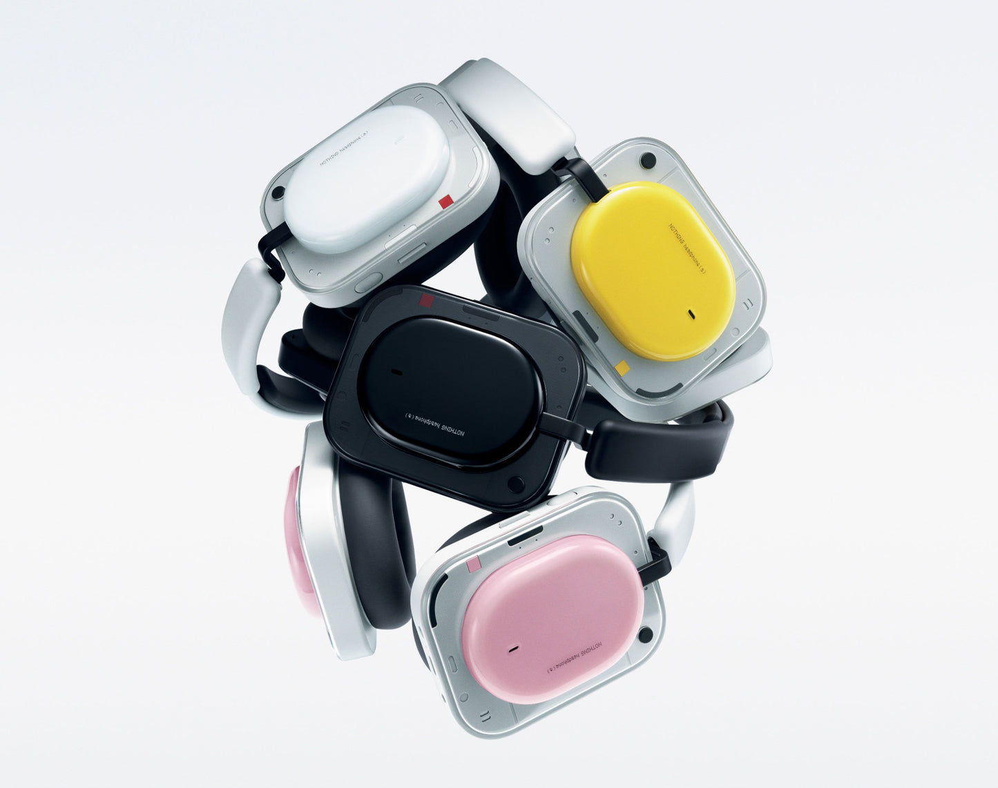 Handsfree Bluetooth Nothing Headphone (a), MultiPoint, A2DP, ANC, Čierna