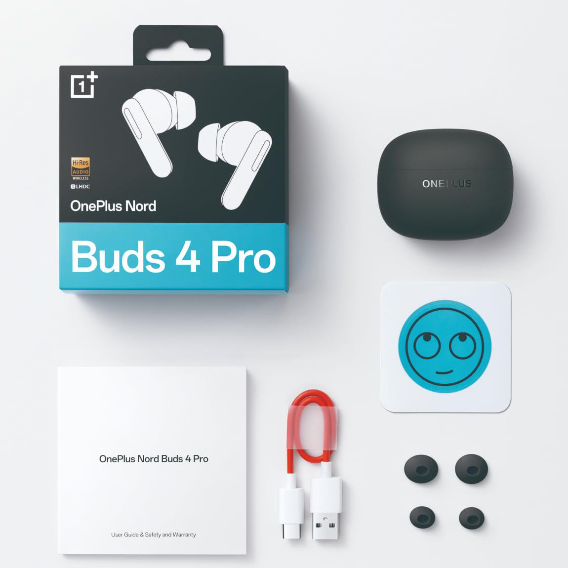Handsfree Bluetooth OnePlus Nord Buds 4 Pro, Čierna 5481159288