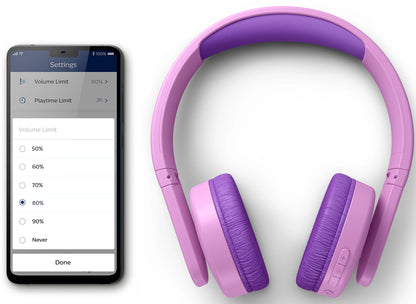 Handsfree Bluetooth Philips Kids, A2DP, Ružová TAK4206PK/00