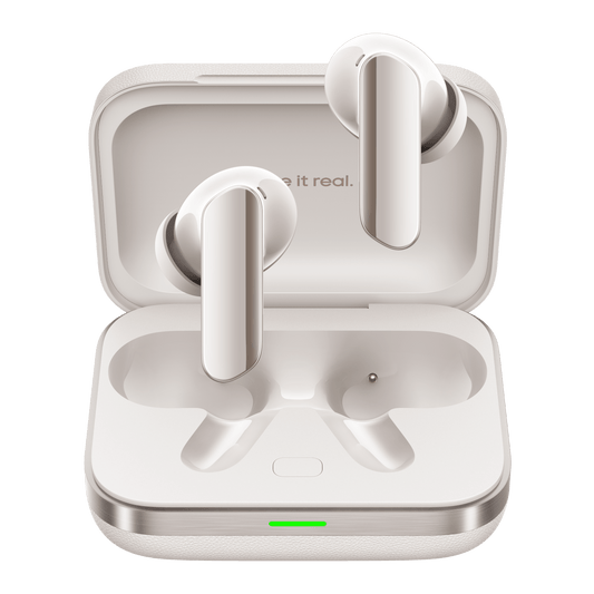 Handsfree Bluetooth Realme Buds Air7 Pro, TWS, ANC, MultiPoint, Béžová