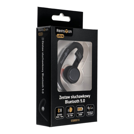 Handsfree Bluetooth Reinston ESB001X, MultiPoint, A2DP, Čierna