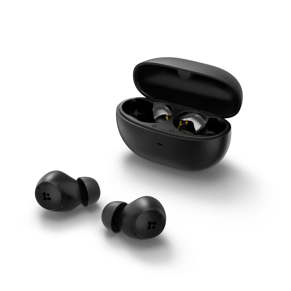 Handsfree Bluetooth Spigen SA2401, TWS, ANC, Čierna ASD07887