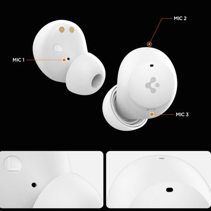 Handsfree Bluetooth Spigen SA2401, TWS, ANC, Čierna ASD07887