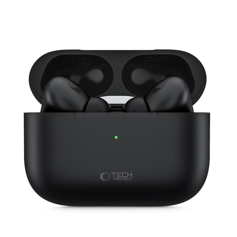 Handsfree Bluetooth Tech-Protect Ultraboost Pro, TWS, čierna