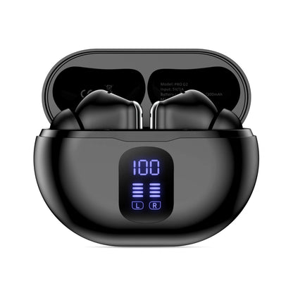 Handsfree Bluetooth Tech-Protect Ultraboost Pro G2, TWS, Black