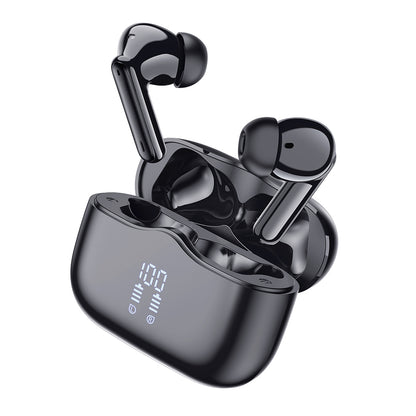 Handsfree Bluetooth Techsuit CW2 VelarX One, TWS, ANC, Čierna