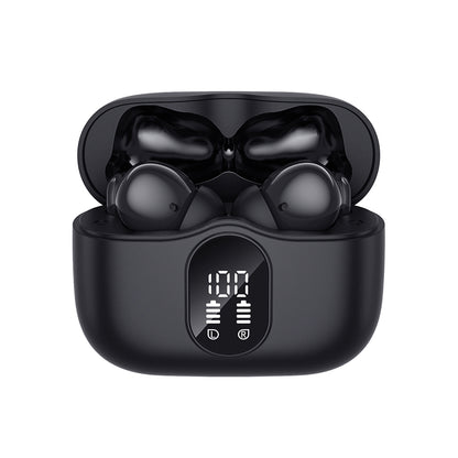 Handsfree Bluetooth Techsuit CW3 WaveBeat 100, TWS, ANC, Čierna
