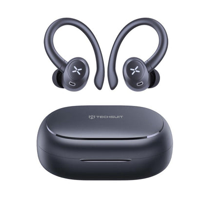 Handsfree Bluetooth Techsuit CW4 AirTune, TWS, Čierna