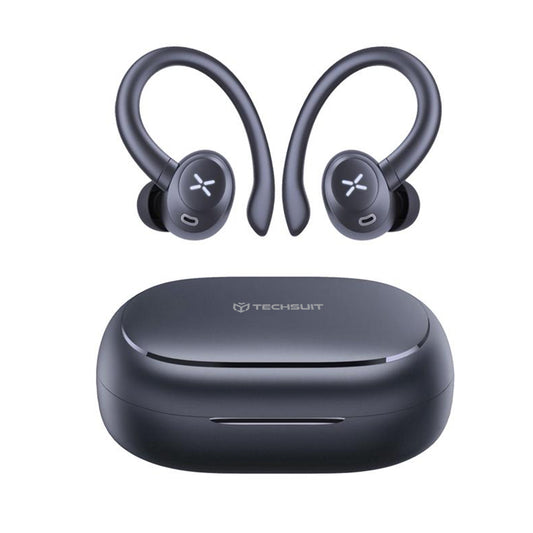 Handsfree Bluetooth Techsuit CW4 AirTune, TWS, Čierna