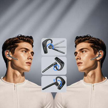 Handsfree Bluetooth Techsuit PowerTalks G6, MultiPoint, A2DP, Čierna