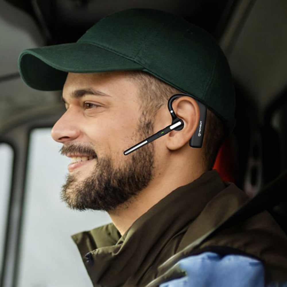 Handsfree Bluetooth Techsuit PowerTalks G6, MultiPoint, A2DP, Čierna
