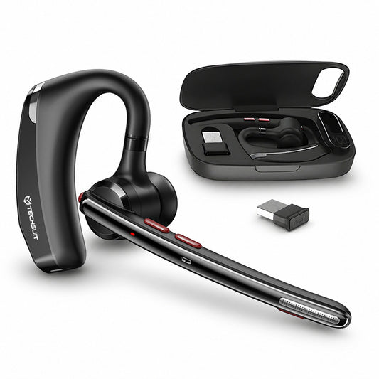 Slúchadlo Call Center Bluetooth Techsuit SoundForce Pro G10, A2DP, Čierne