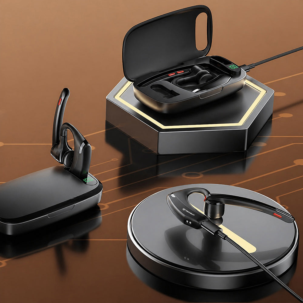 Slúchadlo Call Center Bluetooth Techsuit SoundForce Pro G10, A2DP, Čierne