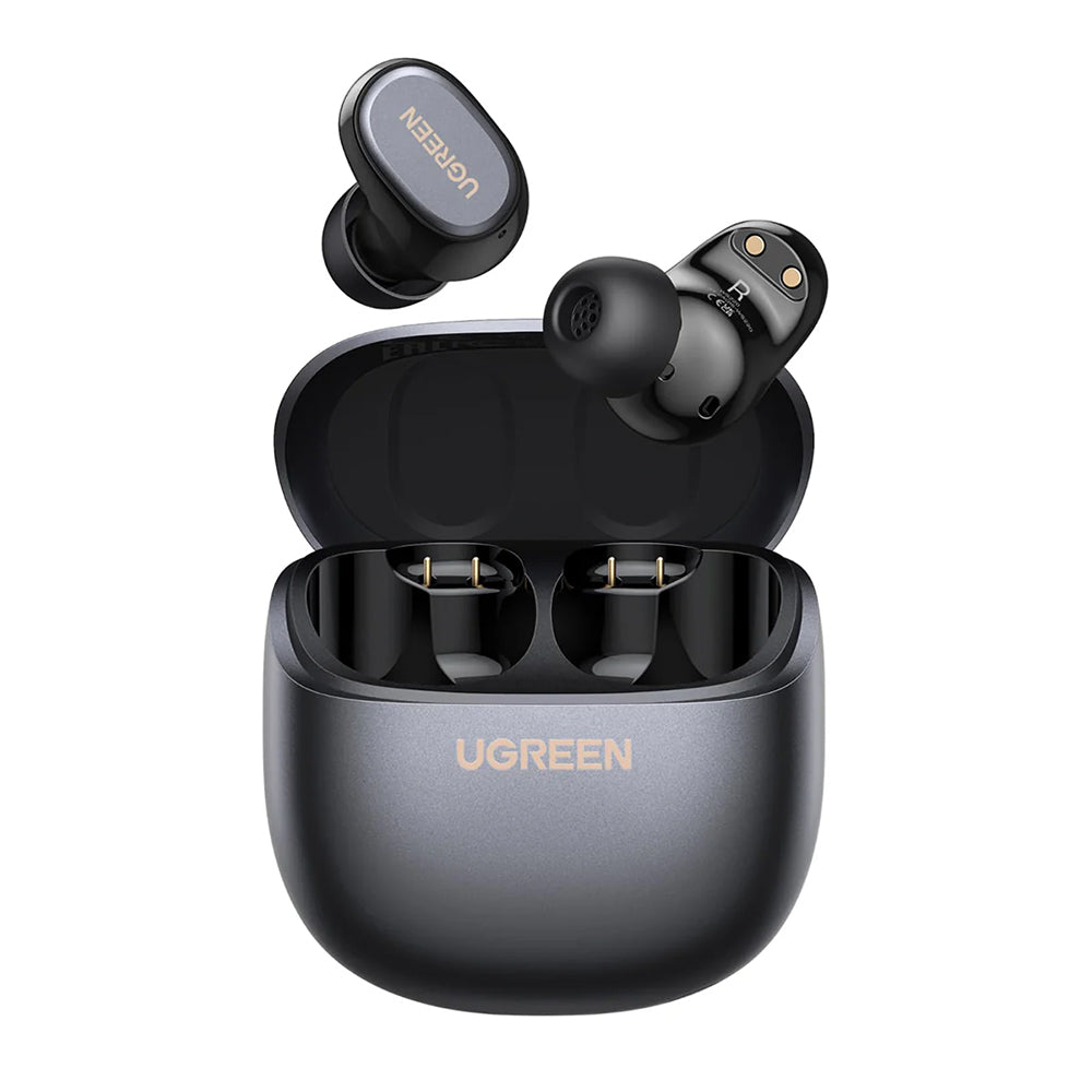 Handsfree Bluetooth UGREEN Dots (75628), TWS, MultiPoint, Čierna