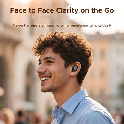 Handsfree Bluetooth UGREEN Dots (75628), TWS, MultiPoint, Čierna