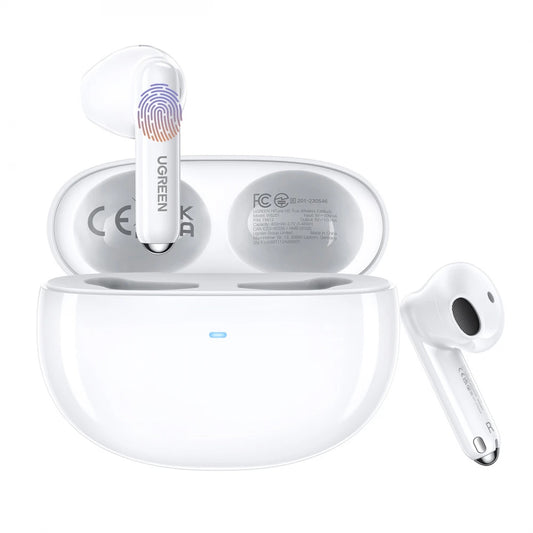 Handsfree Bluetooth UGREEN HiTune H5 WS201, TWS, Biela