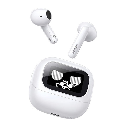 Handsfree Bluetooth UGREEN HiTune H6 Magic WS216 (65386), TWS, ANC, MultiPoint, Biela
